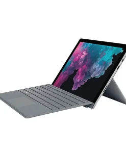 Surface Pro 6 i5 8gb 256gb màu platium kèm phím like new góc nghiêng