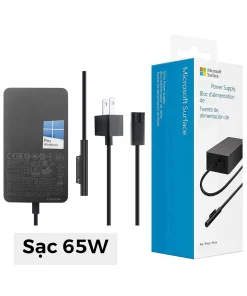 Sạc Surface 65W Cho Surface Pro 4-12, Laptop 1-8 Mới Chính Hãng
