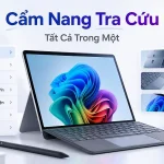 Cẩm nang tra cứu Surface Pro 11 tổng hợp các nội dung về hiệu năng, màn hình, pin, phụ kiện và đánh giá thực tế